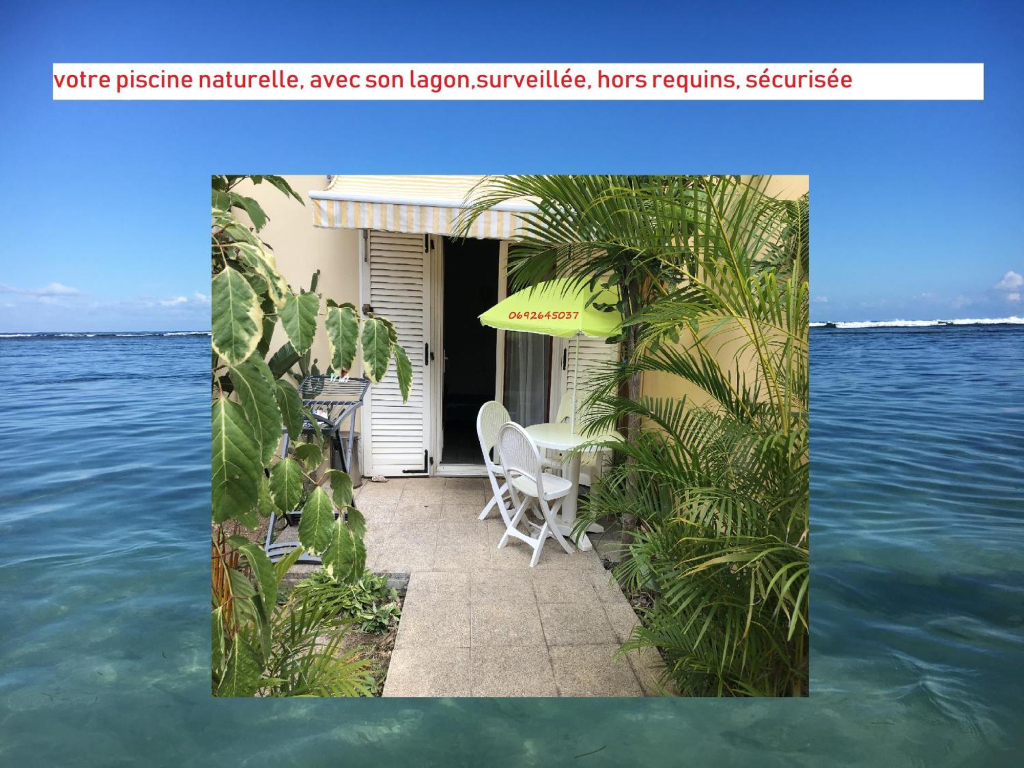 Appartement À Pied Dans L'Eau à Saint-Gilles Les Bains Extérieur photo